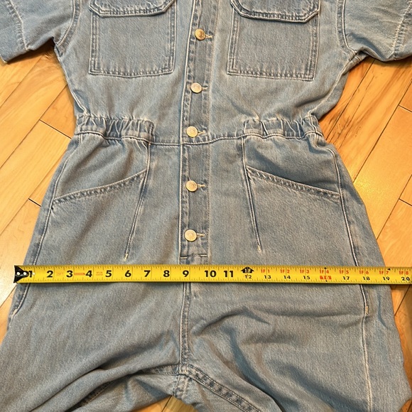 BNWT Free People We The Free Marci Denim Coveralls - Picture 13 of 15